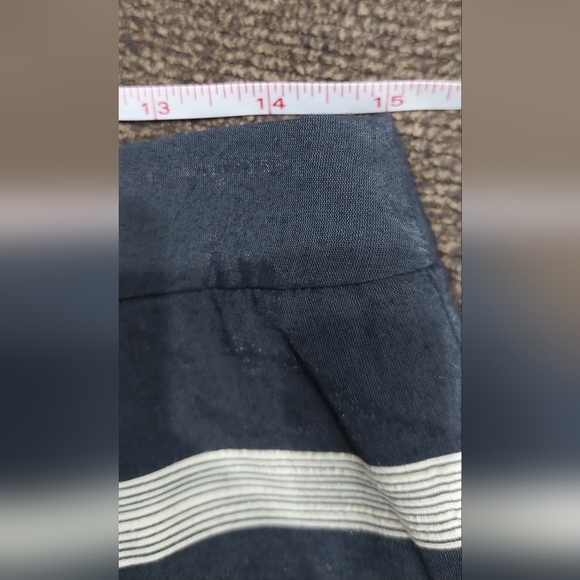 Ann Taylor Loft Striped A-Line Mini Skirt Size 6 - Picture 11 of 14